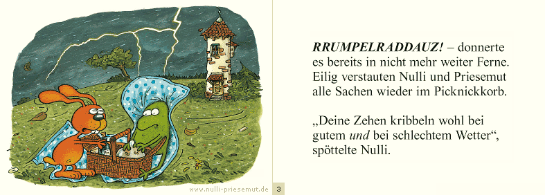  Leseprobe: Wirbel um den Wetterfrosch 